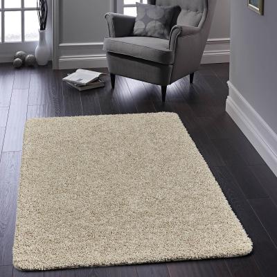The Rug Seller Buddy Washable Plain Rugs in Stone&nbsp;60x100cm
