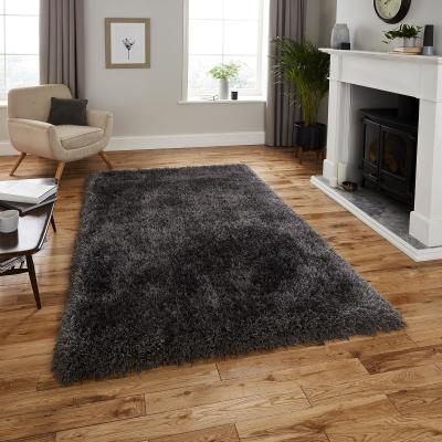 The Rug Seller Montana Shaggy Rugs in Dark Grey&nbsp;200x290cm