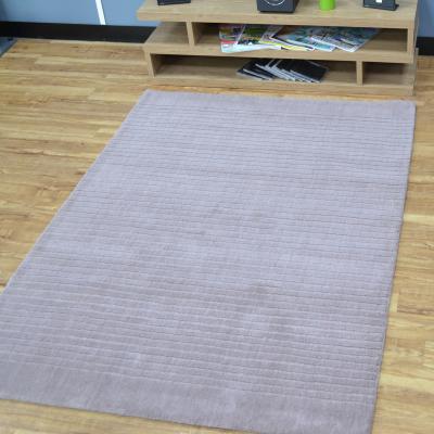 The Rug Seller Enfield Wool Rugs in Dusky Pink&nbsp;80x140cm