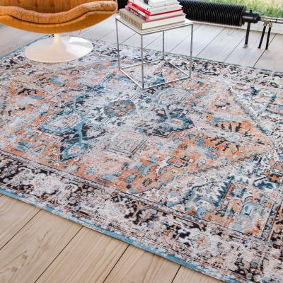 The Rug Seller Louis De Poortere Antique Heriz Rugs 8705 in Seray Orange