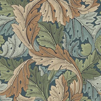 The Rug Seller Acanthus Wallpaper 216440 by Morris & Co in Slate Thyme&nbsp;Roll
