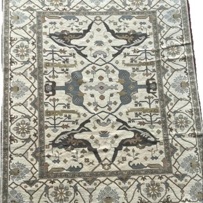 The Rug Seller Oushak 60 Traditional Hand Knotted Wool Rug in Beige250x308cm