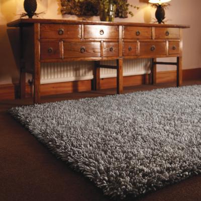The Rug Seller Imperial Shaggy Wool Rugs in Dove Grey&nbsp;200x300cm