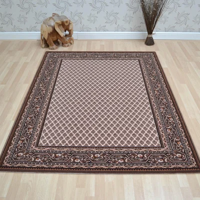 The Rug Seller Lano Royal Rugs 1581 504 Beige Brown