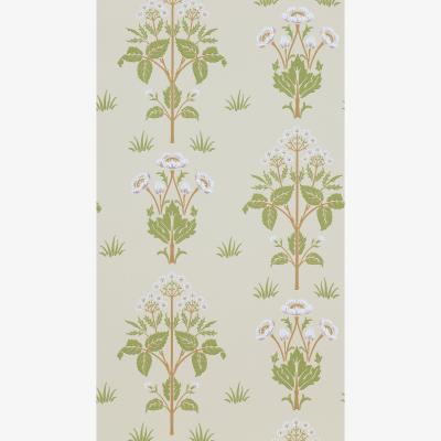 The Rug Seller Meadow Sweet Wallpaper 210350 by Morris & Co in Vellum Green&nbsp;Roll
