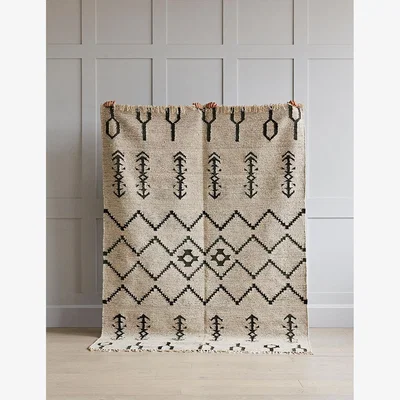 Rose & Grey Arte Geometric Large Rug