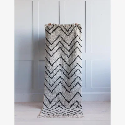 Rose & Grey HKliving Cotton Zigzag Runner Rug