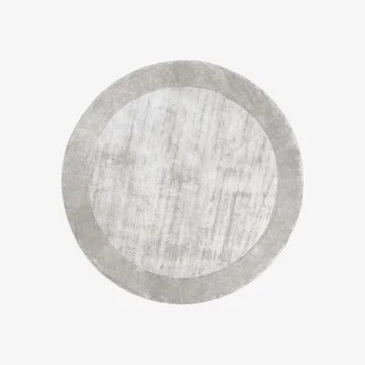 Sofa.com Cannes Extra Large Round Rug in Silver - sofa.com