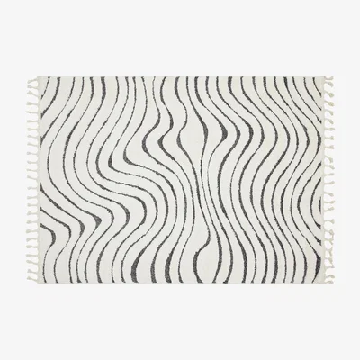 Sofa.com Mombasa Medium Rug in Liquorice - sofa.com
