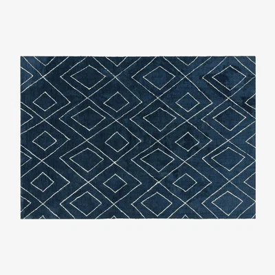 Sofa.com Madrid Medium Rug in Indigo - sofa.com
