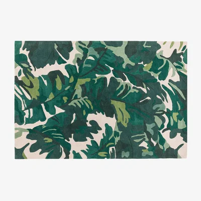 Sofa.com Tahiti Medium Rug in Palm - sofa.com