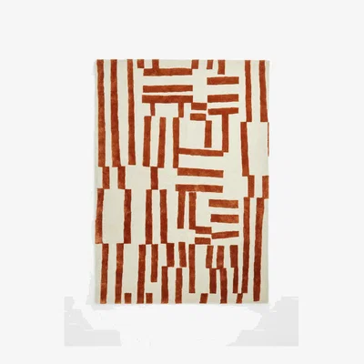 Soho Home Jarrett Rug, Rust, 20 x 30cm (Swatch)