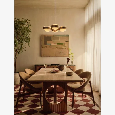 Soho Home Jethro Rug, Rust 20 x 30cm Swatch