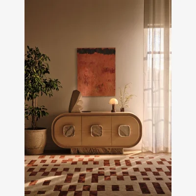 Soho Home Raya Rug Rust, 200 x 300cm