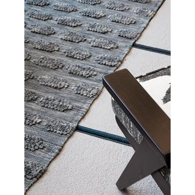 Soho Home Reith Outdoor Rug, Blue 250 x 290cm