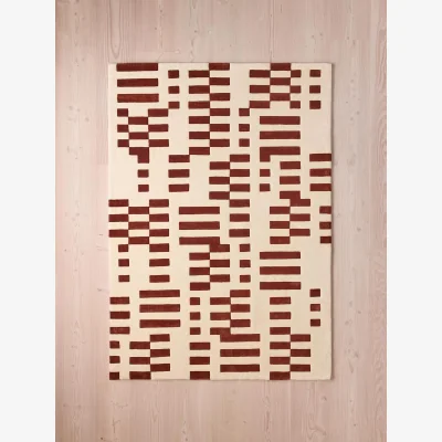 Soho Home Raya Rug Rust, 20 x 30cm Swatch