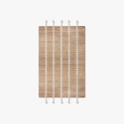 Sazy Vitava Rug, Ivory-Natural