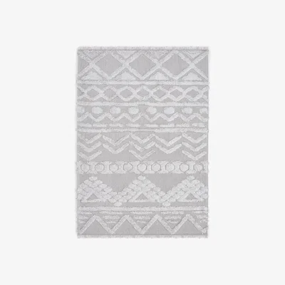 Sazy Joyce Area Rug, Cream - Grey, 130x190 cm