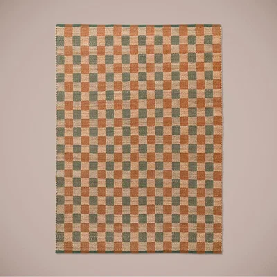 Sazy Caissa Check Rug 240x170cm