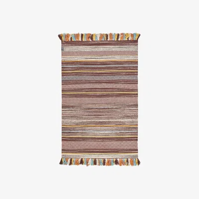Sazy Ringo Handwoven Rug, Ivory, 120x180 cm