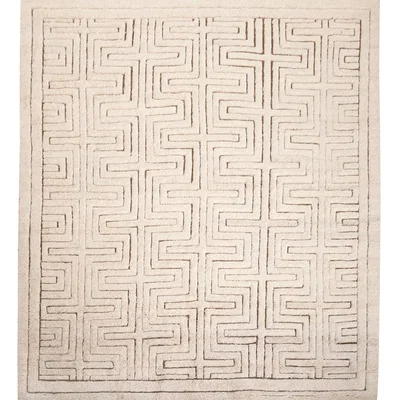 Tobias Oliver Jonathan Adler | Lisbon Hand-Knotted Rug Natural | 183 cm x 274 cm