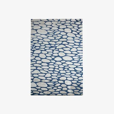 Tobias Oliver William Yeoward | Pebble Woad Rug | 250CM X 350CM