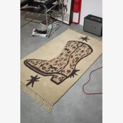Urban Outfitters Urban Outfitters x TuftLuck TuftLuck UO Exclusive Doodle Boot 3x5 Rug