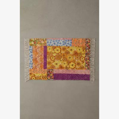 Urban Outfitters Vera Floral Patchwork 2x3 Rug at Urban Outfitters