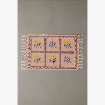 Urban Outfitters Pink Bridgette 2x3 Rug - Pink at Urban Outfitters