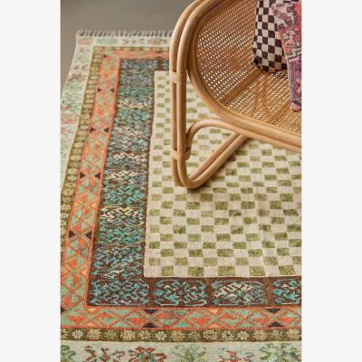 Urban Outfitters Devora Check 5x7 Rug at Urban Outfitters