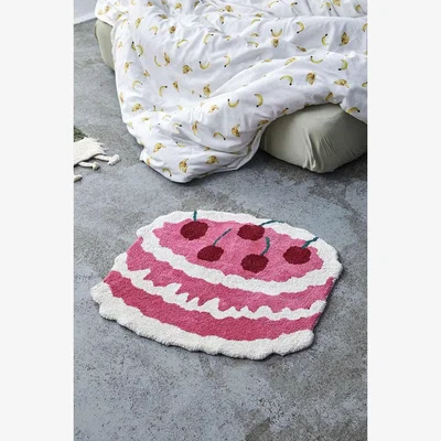 Urban Outfitters Cake Rug - Pink ALL at Urban Outfitters