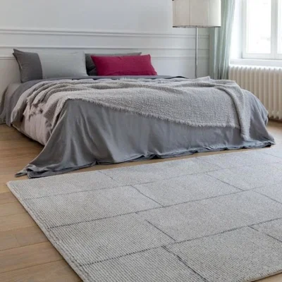 Woods Furniture Chelsea Patterned Grey Rug 200cm x 290cm