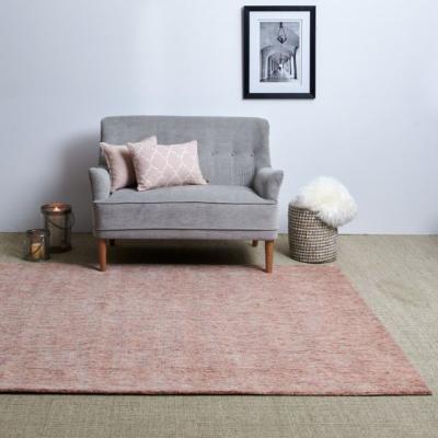 Woods Furniture Pink Speckled Wool Rug 230 x 160