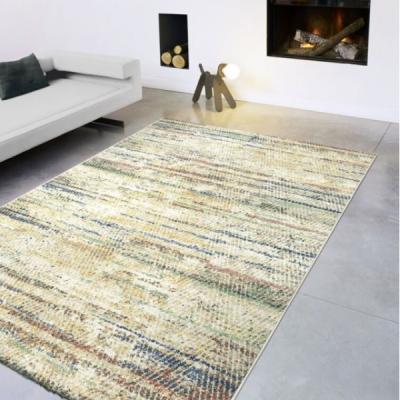 Woods Furniture Woodstock Worn Striped Multi Coloured Rug 200cm x 290cm