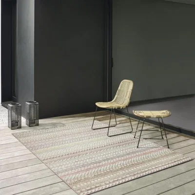 Woods Furniture Brighton Modern Striped Multi Rug 160cm x 230cm