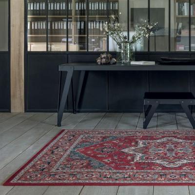 Woods Furniture Kashqai Traditional Patterned Red Rug 160cm x 240cm