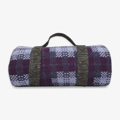 Wolf & Badger Pink / Purple Picnic Rugs - Mcfadyen - Purple Otto & Spike