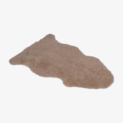 Wolf & Badger Rose Gold Single Curly Sheepskin Rug - Moonlight Owen Barry