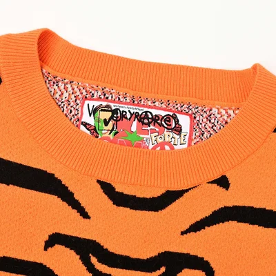 Wolf & Badger Men's Yellow / Orange Tiger Rug | Extra Large | Veryrare
