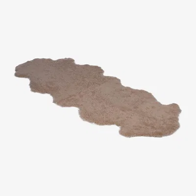 Wolf & Badger Sheepskin Curly Double Rug - Moonlight Cream Neutrals Owen Barry