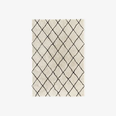 Westwing Hand-Tufted Fluffy High-Pile Rug Naima