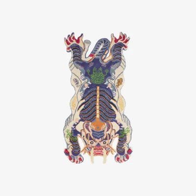 Westwing Hand-Tufted Wool Rug Dragon