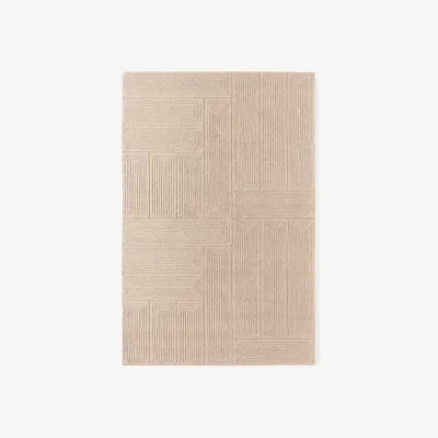 Westwing High-Low Wool Rug Alexia, Hand-Tufted