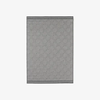 Westwing Indoor & Outdoor Reversible Rug Reddy with Diamond Pattern