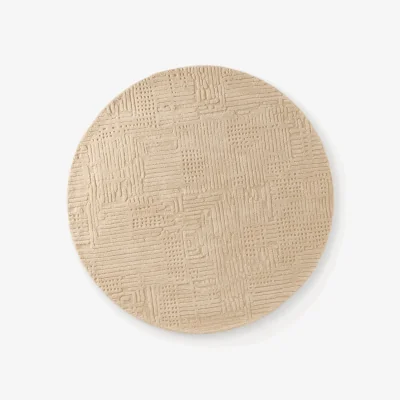Westwing Round Hand-Tufted Wool Rug Merima