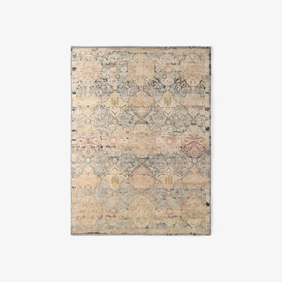 Westwing Hand-Knotted High-Pile Wool Rug Vani