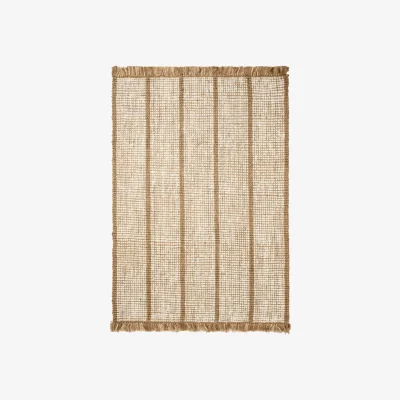 Westwing Handwoven Jute Rug Athens with Fringes