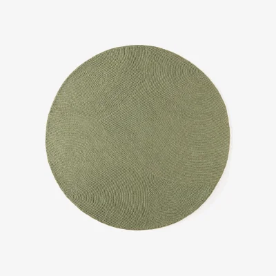 Westwing Round Hand-Tufted Wool Rug Eleni