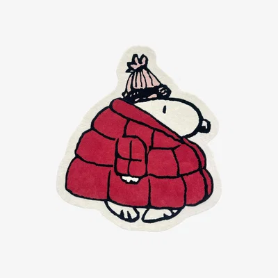 Westwing New Zealand Wool Rug Peanuts - Puffer Jacket