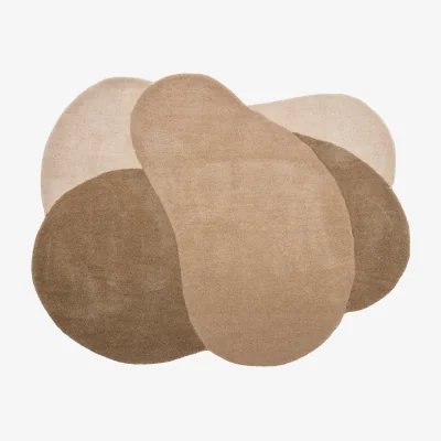 Westwing Organic Shape Wool Rug Denton
